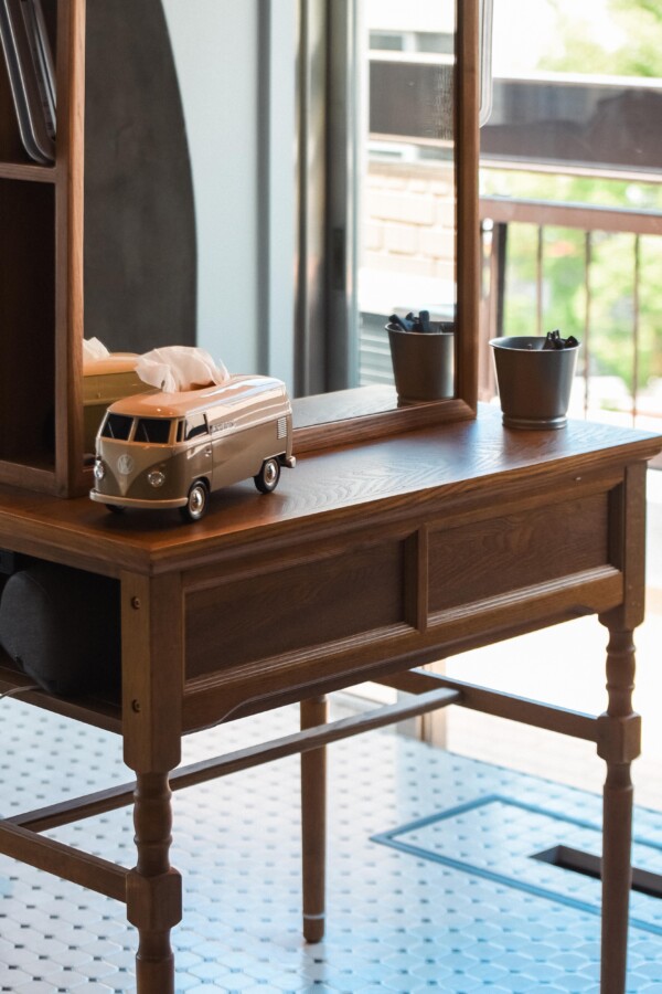 セット面ミラー